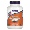 NOW Foods Vegetarian Glucosamine & MSM 120 viên 733739031303