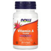 NOW Foods Vitamin A 10.000 IU 100 viên 733739003300