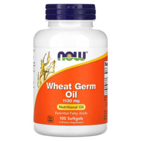 NOW Foods Wheat Germ Oil 1.130 mg 100 viên 733739018700