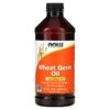 NOW Foods Wheat Germ Oil 16 fl oz (473 ml) 733739018809