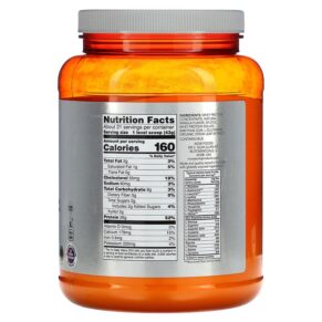 NOW Foods Whey Protein Powder Creamy Vanilla 2 lbs (907 g) 733739021854