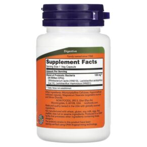 NOW Foods Woman's Probiotic 20 Billion 50 Veg Capsules 733739029065