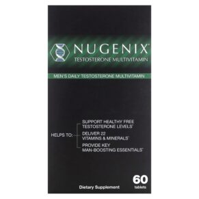 Nugenix Men's Daily Testosterone Multivitamin 60 viên 855710002468