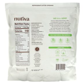 Nutiva Organic Hemp Protein Powder 3 lb (1.36 kg) 692752105555