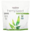 Nutiva Organic Superfood Raw Shelled Hempseed 19 oz (539 g) 692752103582