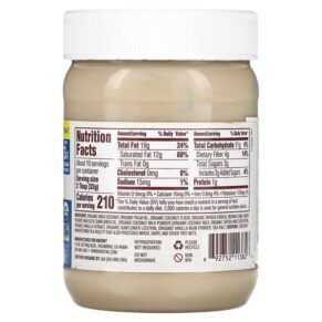 Nutiva Organic Vanilla Coconut Spread 11.5 oz (326 g) 692752113826