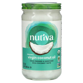 Nutiva Organic Virgin Coconut Oil 23 fl oz (680 ml) 692752103520