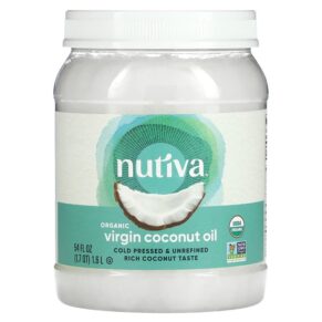 Nutiva Organic Virgin Coconut Oil 54 fl oz (1.6 l) 692752200052