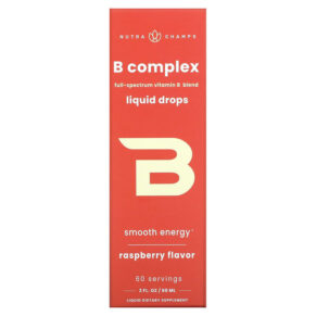NutraChamps B Complex Raspberry 2 fl oz (60 ml) 621983990258