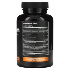 NutraChamps Bone Strength 120 Veggie Capsules 621983990470