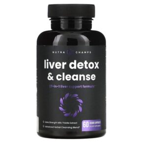 NutraChamps Liver Detox & Cleanse 60 viên 621983999114
