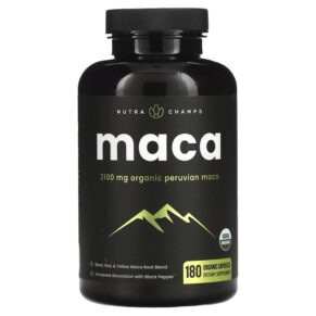 NutraChamps Maca 700 mg 180 Organic viên 621983999732