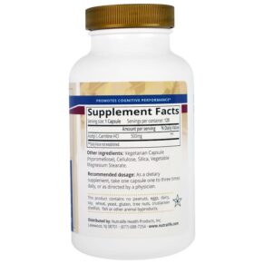 NutraLife Acetyl L-Carnitine HCI 500 mg 120 Capsules 686149183158