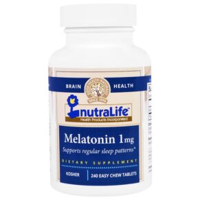 NutraLife Melatonin 1 mg 240 Easy Chew viên 686149183165