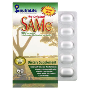 NutraLife SAMe (Disulfate Tosylate) 400 mg 60 Enteric viên 686149181314