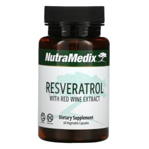 NutraMedix Resveratrol + Red Wine Extract 60 viên 728650071507