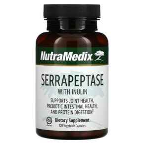 NutraMedix Serrapeptase + Inulin 120 viên 728650077004