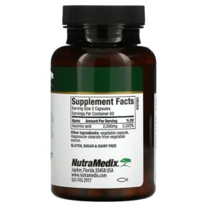 NutraMedix Vitamin C 1.000 mg 120 Vegetable Capsules 728650093356