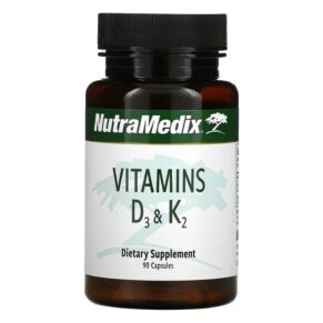 NutraMedix Vitamins D3 & K2 90 viên 728650093486