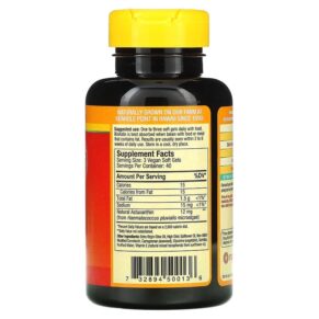 Nutrex Hawaii BioAstin 4 mg 120 Vegan Soft Gels 732894500136