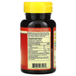 Nutrex Hawaii BioAstin Hawaiian Astaxanthin 4 mg 60 Soft Gels 732894035089
