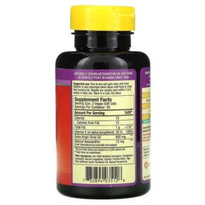 Nutrex Hawaii BioAstin Supreme 6 mg 60 Vegan Soft Gels 732894035126