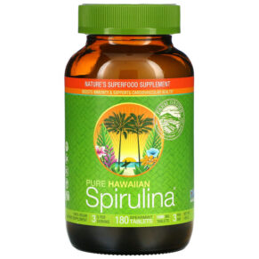 Nutrex Hawaii Pure Hawaiian Spirulina Spearmint 1.000 mg 180 viên 732894400368