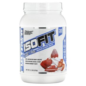 Nutrex Research Isofit Strawberries & Cream 2.2 lbs (978 g) 853237000837