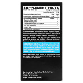 Nutrex Research LIPO-6 Black Diuretic 80 Black-Caps 859400007825