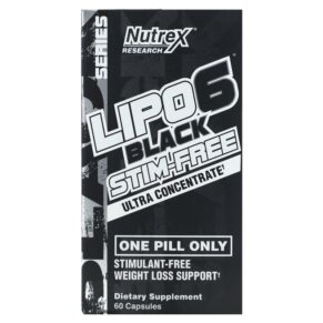 Nutrex Research Lipo 6 Black Ultra Concentrate 60 viên 850026029437