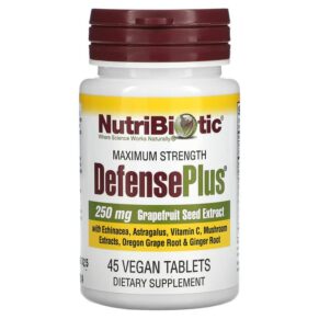 NutriBiotic DefensePlus Maximum Strength 45 viên 728177010140