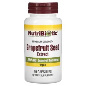 NutriBiotic Grapefruit Seed Extract 250 mg 60 viên 728177010065