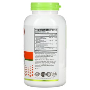 NutriBiotic Immunity  Meta-C 1.000 mg 250 Vegan Tablets 728177001865