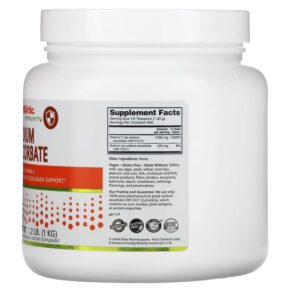 NutriBiotic Immunity Sodium Ascorbate Crystalline Powder 2.2 lb (1 kg) 728177004521