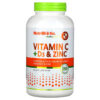 NutriBiotic Immunity Vitamin C + D3 & Zinc 250 viên 728177005214