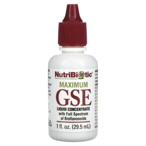 NutriBiotic Maximum GSE Liquid Concentrate 1 fl oz (29.5 ml) 728177009953