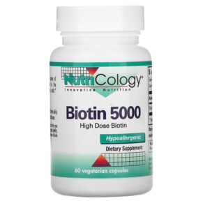 Nutricology Biotin 5000 60 viên 713947503502
