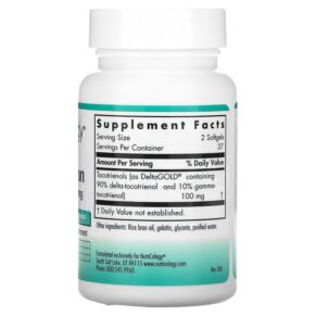 Nutricology Delta-Fraction Tocotrienols 50 mg 75 Softgels 3 Nutricology Delta-Fraction Tocotrienols 50 mg 75 Softgels 713947552708