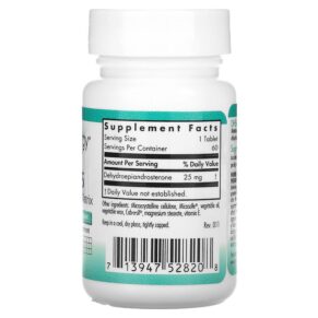 Nutricology DHEA 25 60 Scored Tablets 713947528208