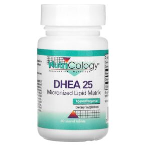 Nutricology DHEA 25 60 Scored viên 713947528208
