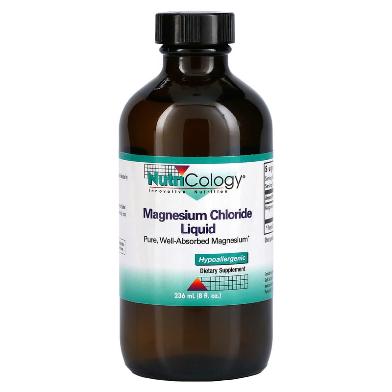 Nutricology Magnesium Chloride Liquid 8 fl oz (236 ml) 1 Nutricology Magnesium Chloride Liquid 8 fl oz (236 ml) 713947503205