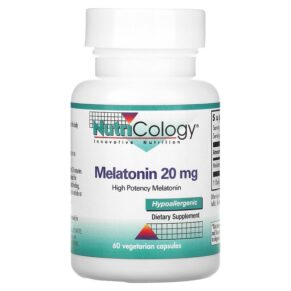 Nutricology Melatonin 20 mg 60 viên 713947515802