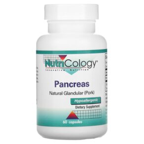 Nutricology Pancreas Natural Glandular (Pork) 60 viên 713947516403