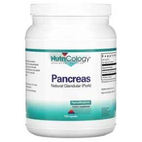 Nutricology Pancreas Natural Glandular (Pork) 720 viên 713947516502