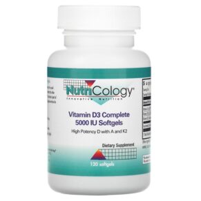Nutricology Vitamin D3 Complete 5.000 IU 120 viên 713947576605