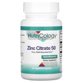 Nutricology Zinc Citrate 50 60 viên 713947502901