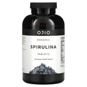 Ojio Organic Spirulina 500 mg 500 viên 845772007044