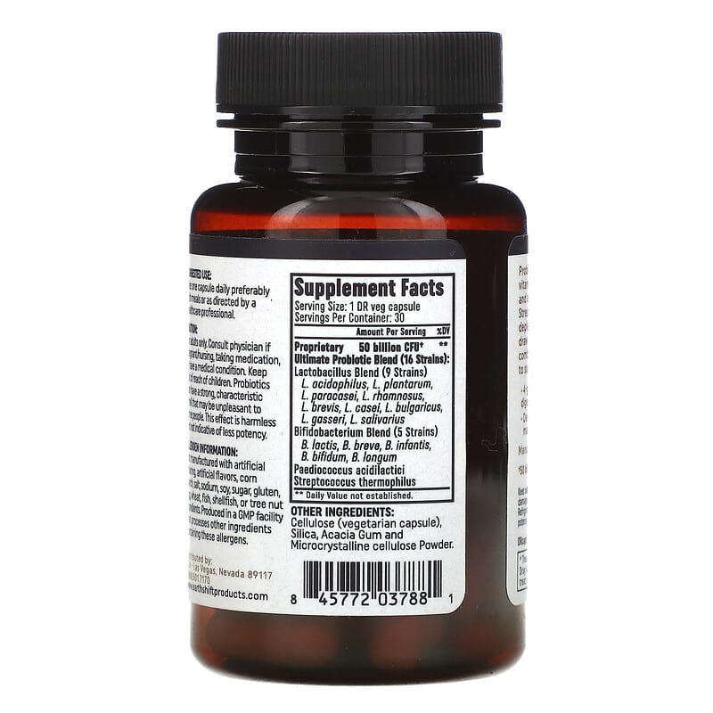 Ojio Probiotics 50 Billion 30 Delayed Release Capsules 8 Thành phần vi chất Ojio Probiotics 50 Billion 30 viên 845772037881