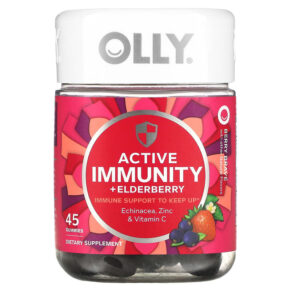 OLLY Active Immunity + Elderberry Berry Brave 45 viên 850004462140