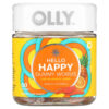 OLLY Hello Happy Gummy Worms Tropical Zing 60 viên 840160200403
